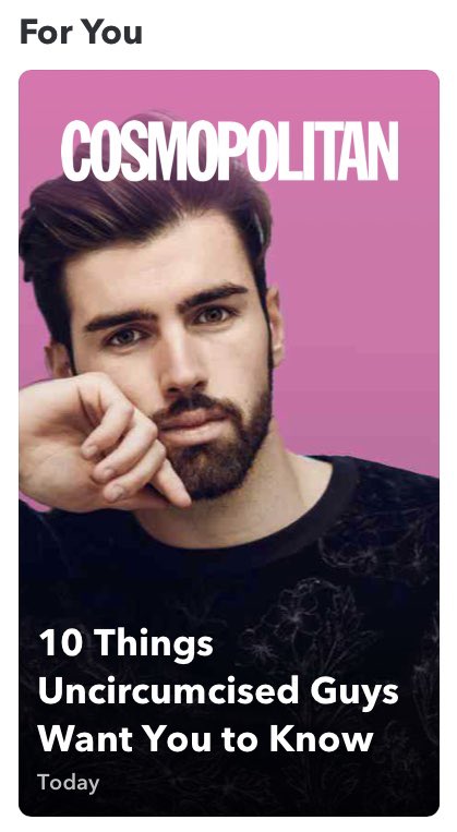 MackPenner's tweet photo. Imagine thinking you finally got your big break in your modelling career and then finding out you’re the face for uncircumcised dicks https://t.co/5gV9sMfs4O
