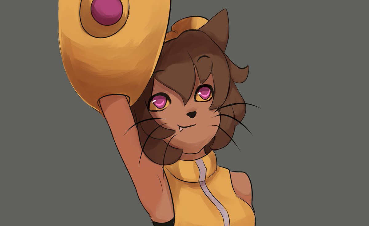 silveztra's tweet image. wanted to draw some Kit from @Gameoverse today :)