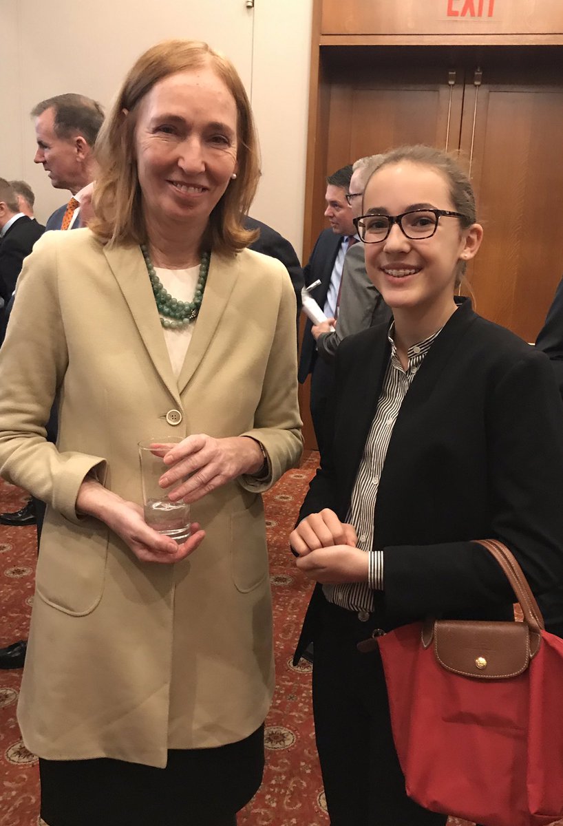DanielMasata's tweet photo. Thank you, Ambassador Emily Haber @GermanAmbUSA for making my daughter Clara’s day so special. @GACCNewYork https://t.co/AtfJsCJYid