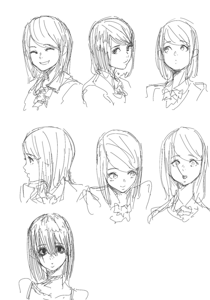 病む前とかも軽く描いとこう 