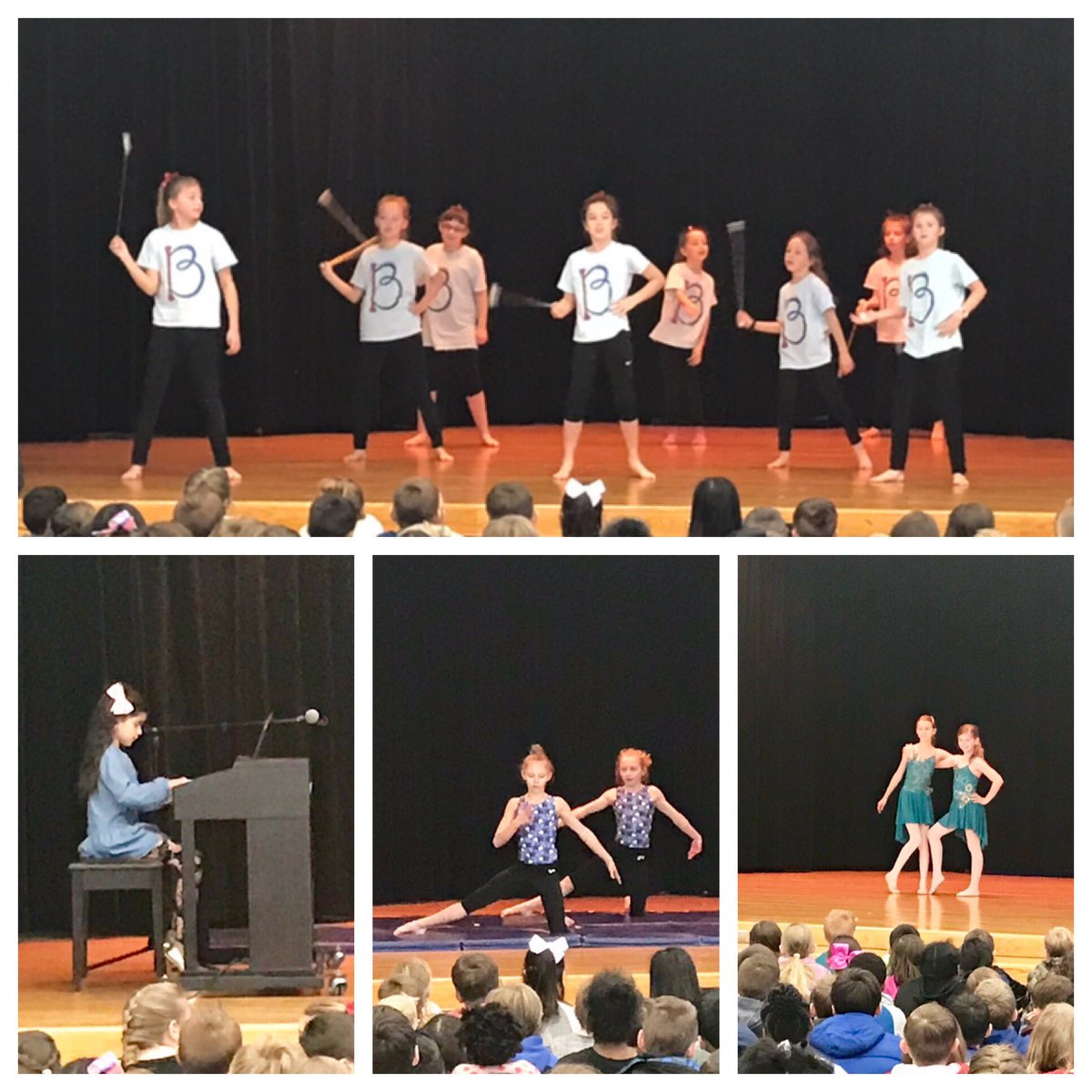 LatsonRobin's tweet photo. Kudos to our 4th graders who performed in this morning’s Variety Show. #bearshine ⁦@BennettBears⁩ ⁦@bears4thgrade⁩ https://t.co/2CBmDK4057