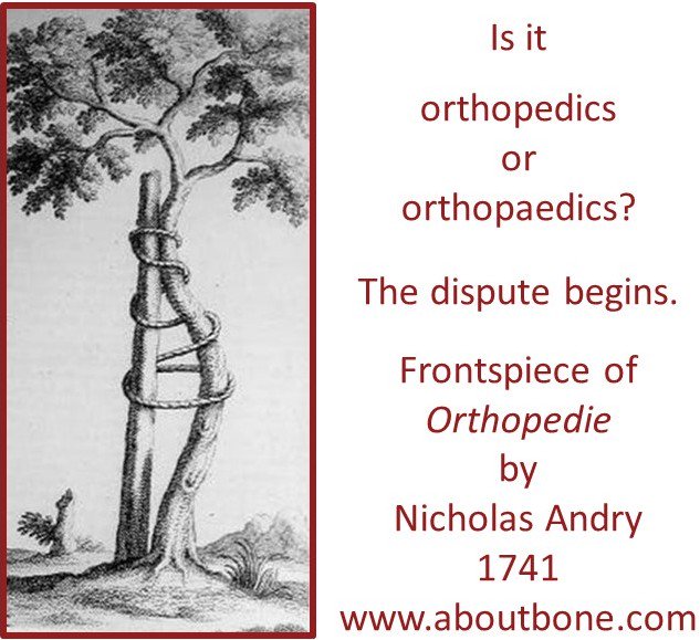 Is it orthopedic or orthopaedic? Find out. Read the latest post aboutbone.com
ow.ly/Uacx30nvkss