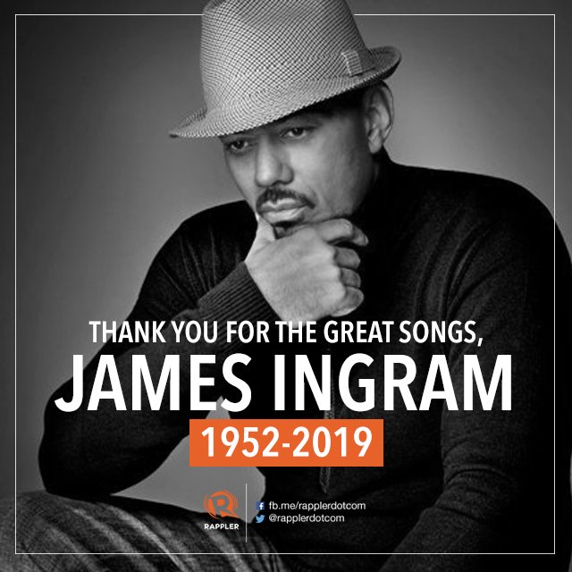 rapplerdotcom's tweet photo. What is your favorite James Ingram song?

FULL STORY: https://t.co/WKQwUhQpsC https://t.co/CQn3cnb0fm