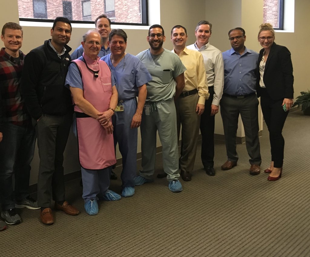 Inaugural Advanced Operators Course at St Johns.  We learned a lot and enjoyed the company.  Sub zero weather can’t stop us and the guests were troopers! Great team and staff.  Awesome cases and outcomes.  #PercAx #StJohns