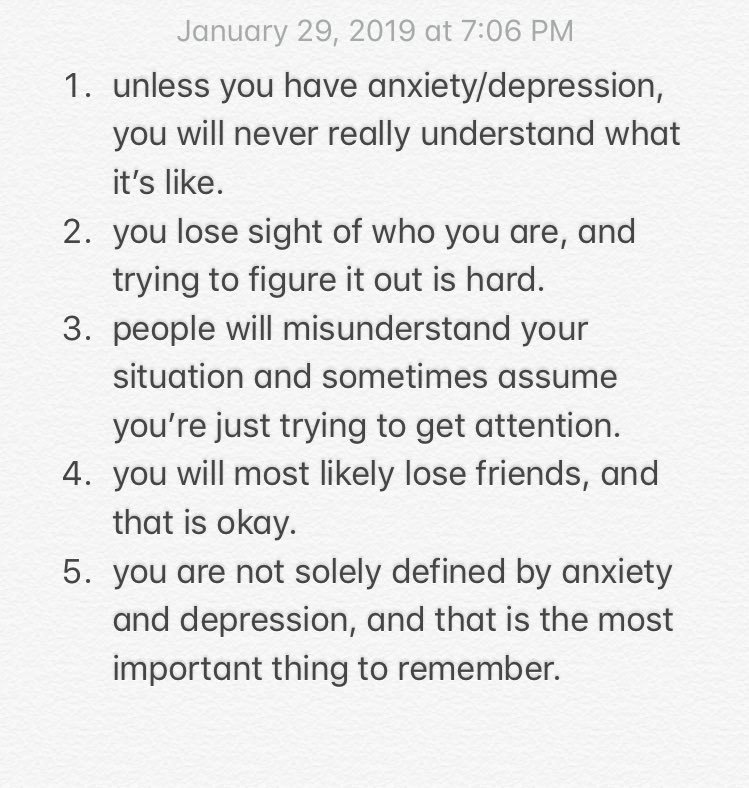 aubreevlasek's tweet photo. 5 Things I’ve Learned From Dealing With Anxiety And Depression: https://t.co/ex8LVFVSPq