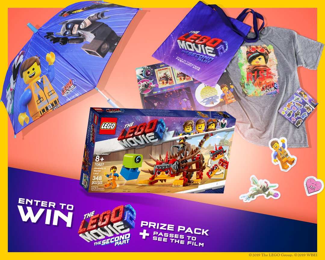 Listen2Lena's tweet photo. Canadians! Here's an AWESOME giveaway: Enter to WIN an incredible #TheLEGOMovie2 Prize Pack + Passes to see the film, courtesy of @WarnerBrosCA! Enter here: https://t.co/6Dxf0fVs6G #WBSponsored #CANwin https://t.co/M9uY3gYlLF