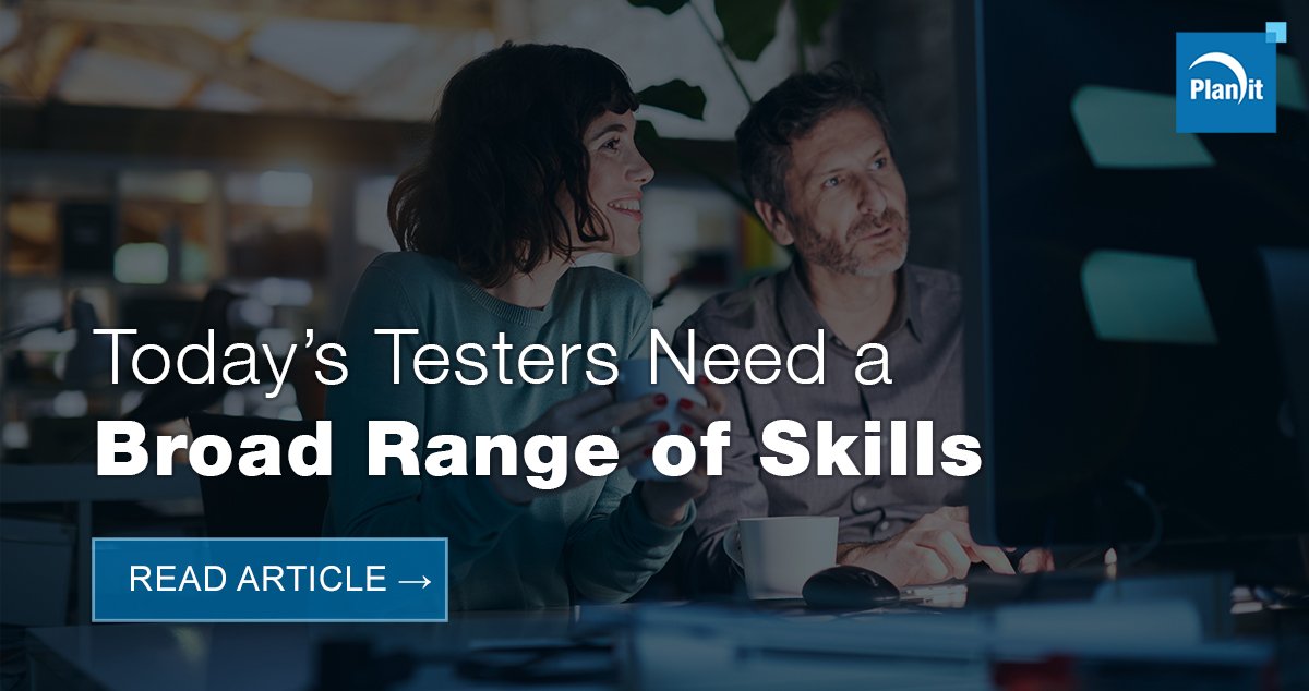 PlanitTesting's tweet photo. Can a #tester simply run #tests and #reportbugs? Gain insights as @geoffthommo, Planit’s UK Director and @UK_TestingBoard Chairman, looks at some of the key stats coming from @ISTQBORG’s Worldwide #SoftwareTesting Practices Report.
Read the full article: https://t.co/xL65kmPeZ3 https://t.co/OqcncchXaN
