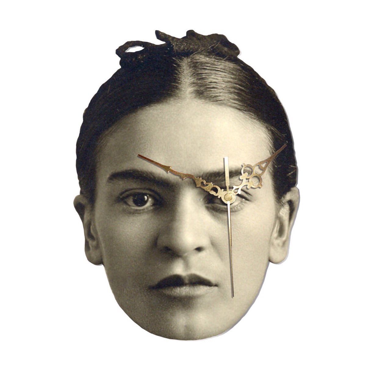 ClockWorkCros's tweet image. Excited to OFFICIALLY release my FRIDA KAHLO clocks, 1st Edition of 25 exclusively on ClockWorkCros.com &amp;amp; made from aluminium plate! 🙏 Im thrilled with these beautiful pieces &amp;amp; 15% of each sale is going to @Rotary a polio charity, a disease Frida suffered from herself 🌹