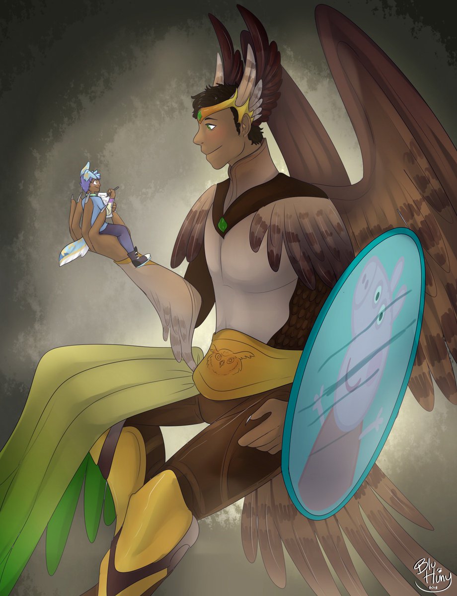 BluHuny's tweet photo. Doni and RGA, Art by me https://t.co/7O7dTmBbp6
