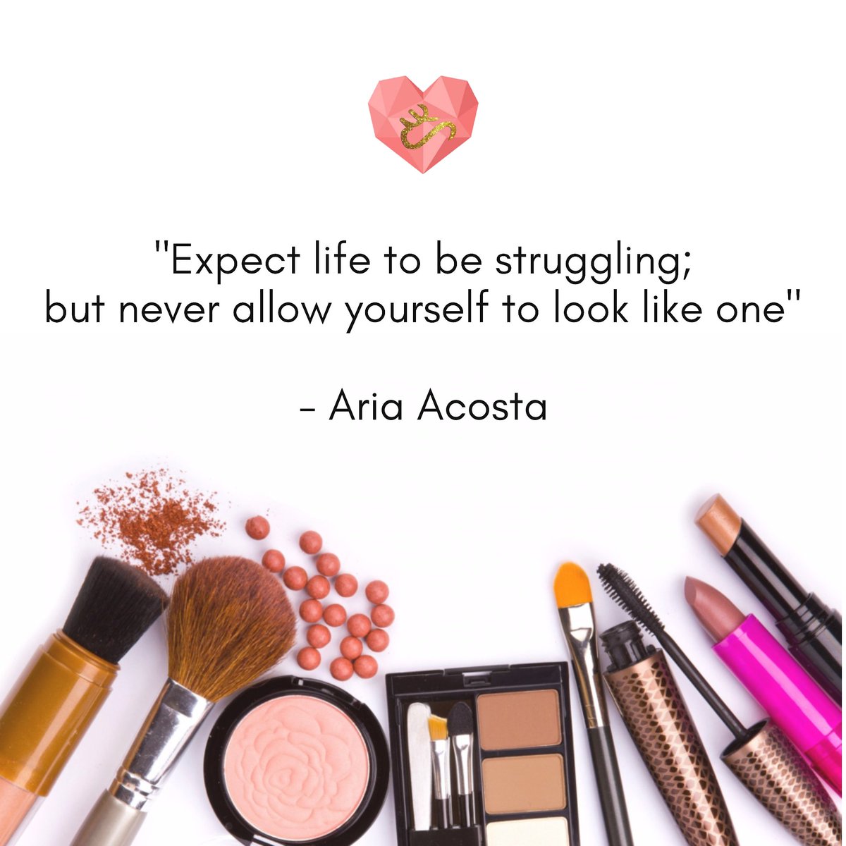 amiracrux_'s tweet photo. Also wanna share my life motto as a beauty guru 💙💜 #makeuplover #makeupjunkee #makeup #ariaacosta https://t.co/dzU5lYBcld