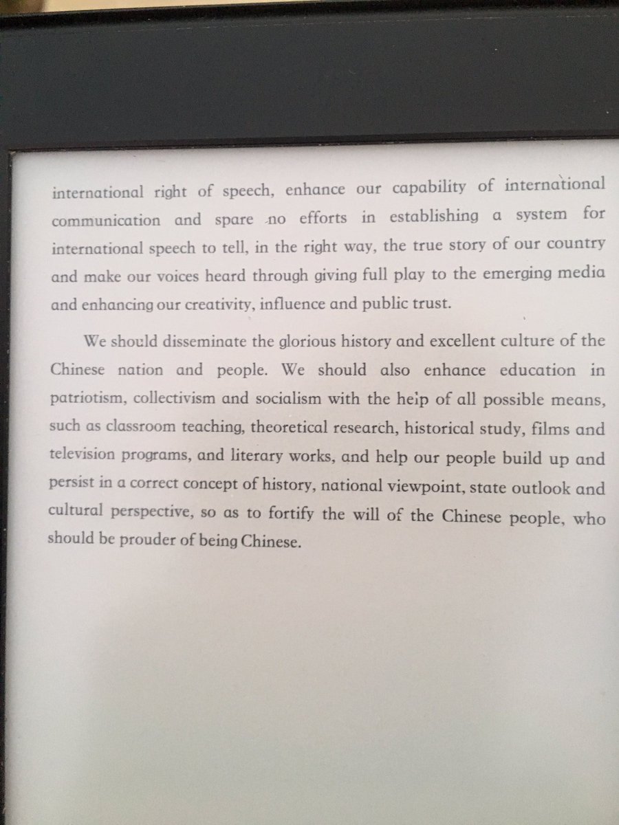 Xi stands for cultural chauvinism