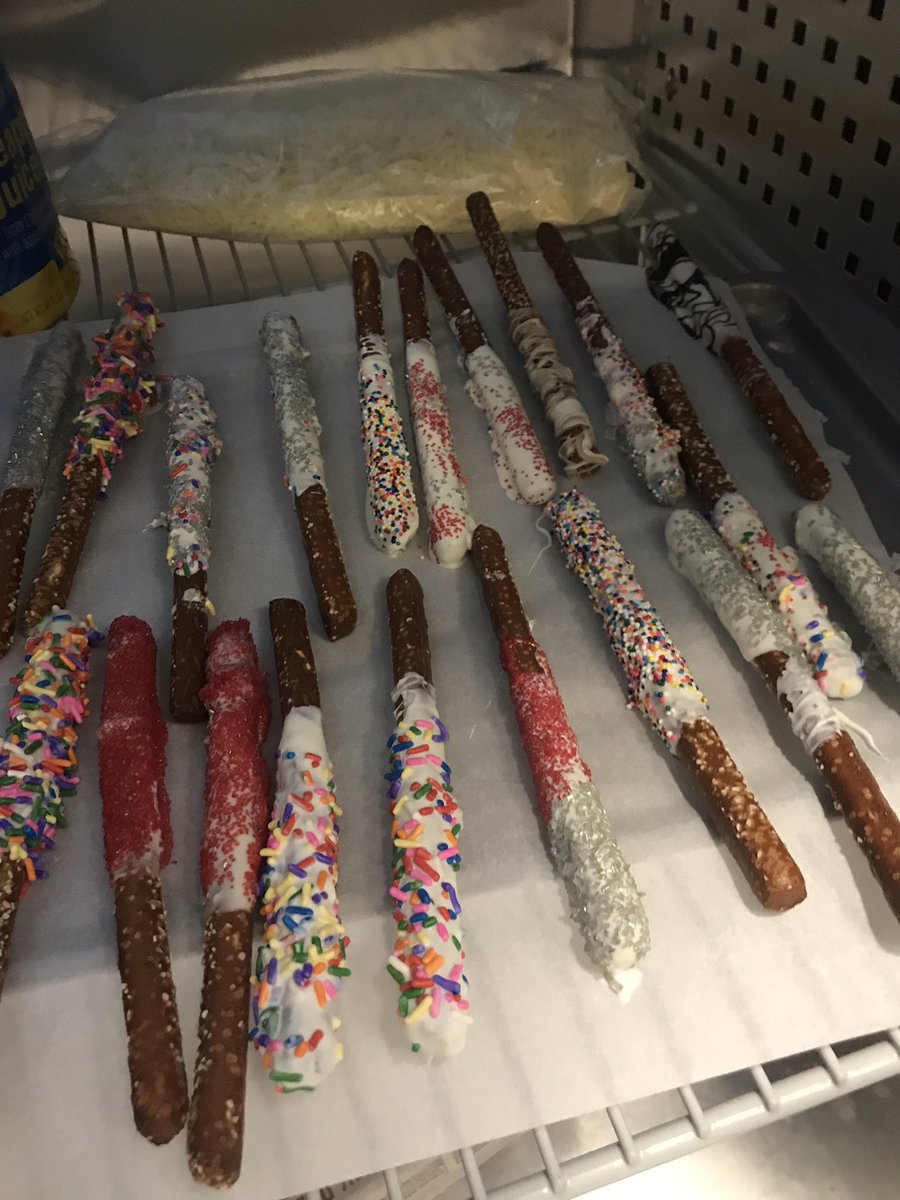 Today, our club members made some treats for the bake sale! Bring in $1 tomorrow &amp; Thursday after school, all proceeds go to Dana Farber &amp; the Jimmy Fund