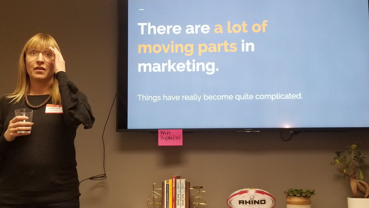 nathanc's tweet image. Complex digital distribution * humans * a pressure to deliver sales = high stakes marketing, set up for pain

@thisKat #cspdx #agileportland