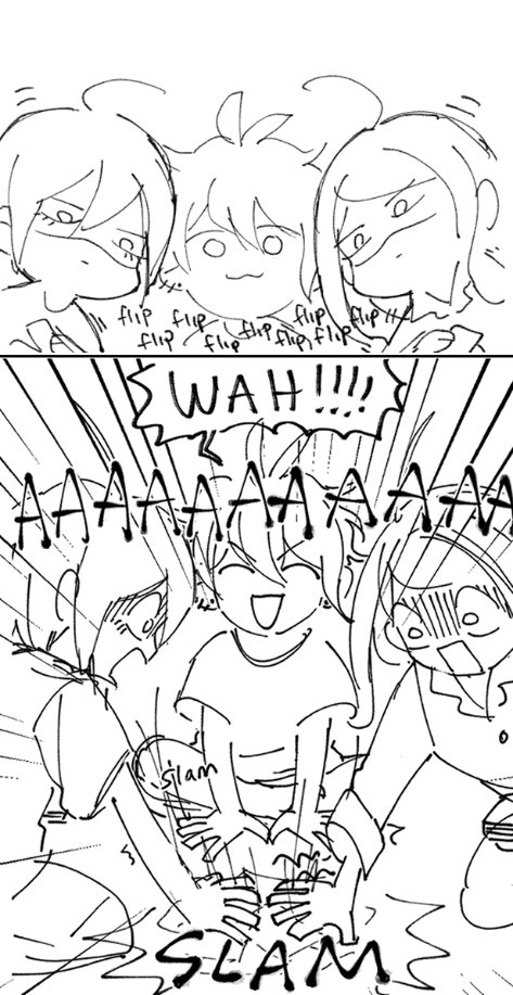 very very late but i drew some doodles of out of context stuff that happened with @mg3kiryu and @MerryMint at ala LMAO