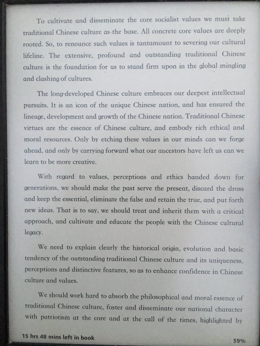 Xi’s remarks on respect for tradition and support for only gradual change are almost Burkean