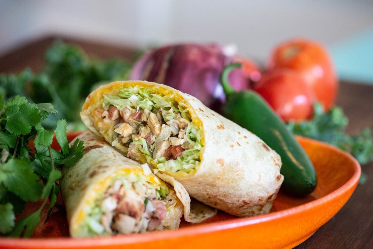 . Our #burritos taste as fresh as they look. Don't forget that you can request any of our nine delicious #tacos be turned into a burrito! #flavor