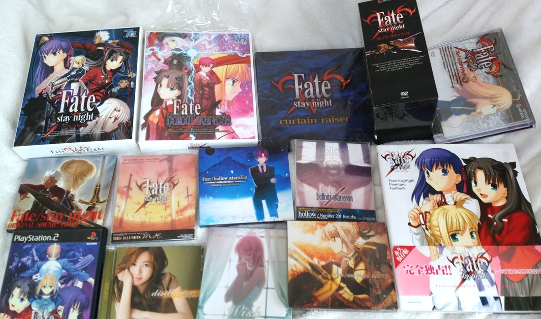 シズナ バランドール 中を見たい人いるだろうから Fate Stay Night Curtain Raiserの中身 ー 今でも中古で安いからファンなら買いかな アニメfate Stay Night スタジオ ディーン版のジャケと初回特典のカード 収納ボックスの奥デザインまで凝っていて