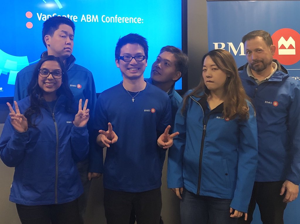 Thank You #vancentreBMO Assistant Branch Managers for your engagement, participation and Leadership today. Thank You for always reaching higher, setting high expectations, and supporting your Teams. Your talent, energy, and passion is what makes us all better!  #BestTeaminBanking