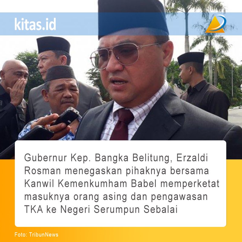 AhliTKA's tweet photo. Pengawasan TKA Harus Diperketat

Selengkapnya: https://t.co/qrOmOyCQMr

Melayani Legalitas Ekspatriat dan Perusahaan di Indonesia sejak 2003

Kontak:
WA: +62-813-1443-9878
Telp: +62-21-82613733

#TKA #KITAS #WorkPermit #WNA https://t.co/77T6x5UcwM