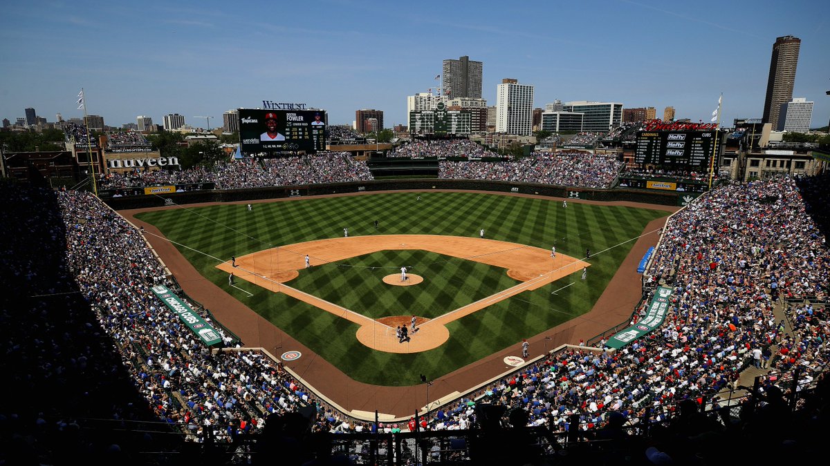 MLB's tweet image. Dreaming of sunshine, warm weather and baseball.