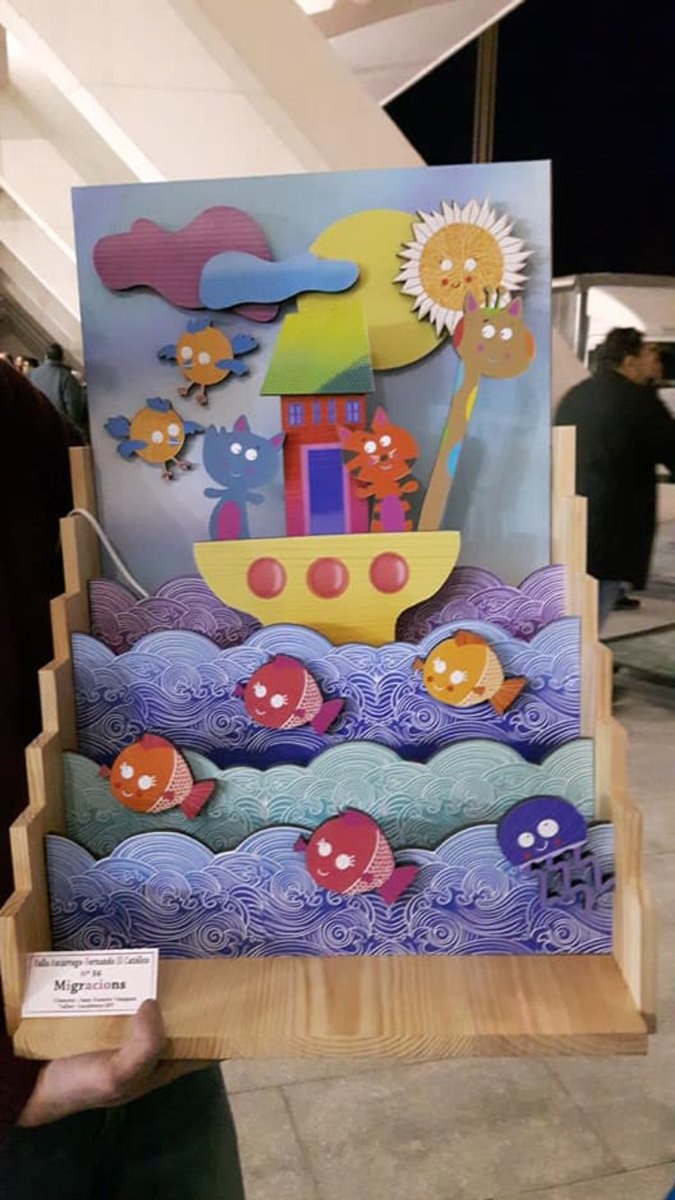 Ya hemos entregado junto a SacabutxArt nuestros ninots en la #ExpoNinot19 #fallas #falles