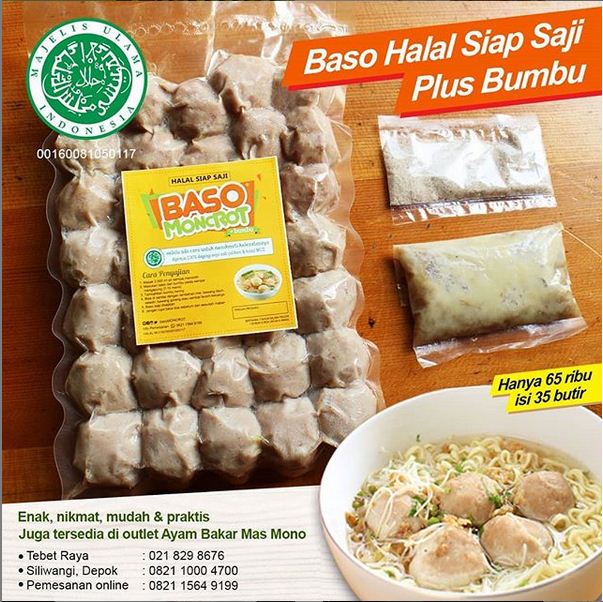 basoMONCROT's tweet photo. Musim hujan telah tiba. Saatnya menikmati Baso Halal nan praktis. Baso urat dan daging plus bumbu. Mauuu...??? 📱082115649199 https://t.co/4NAOl2Wthl