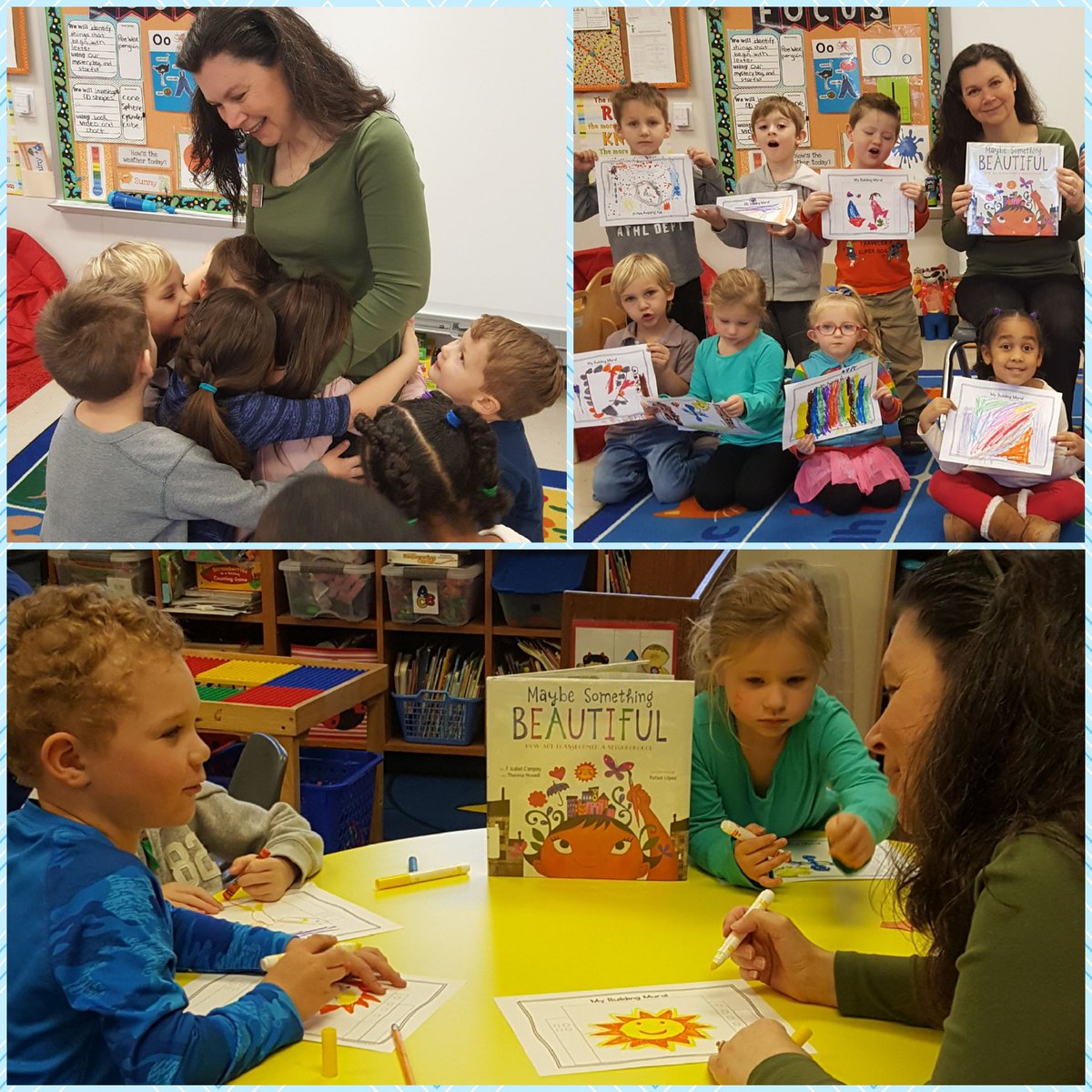 Pre-Scholars love Mrs. Ebel AND reading! Inspired by Mrs. Ebel's story, they will begin a project to share joy through art. 
#staytuned
<a href="/ebel_sonja/">Sonja Ebel</a> 
<a href="/NicholsSawmill/">Nichols Sawmill Elementary</a> 
#nseempower