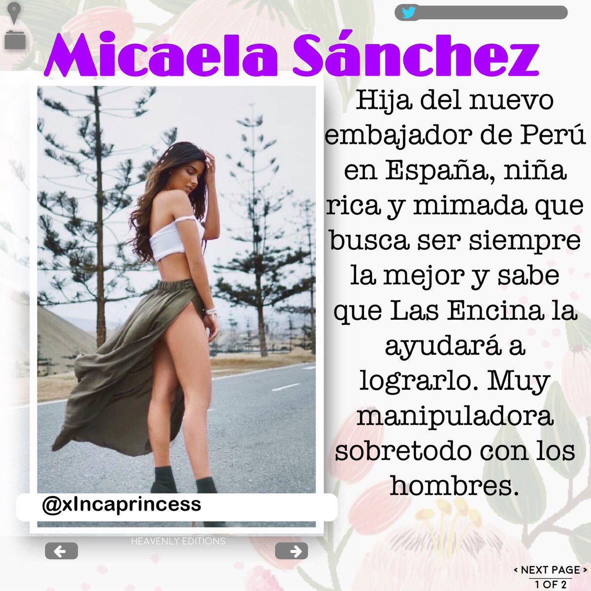 Bienvenida <a href="/xIncaprincess/">.</a>