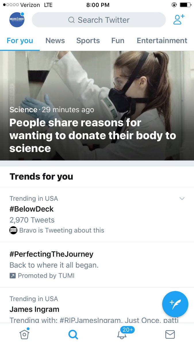 Trending No 1 tonight on #Belowdeck finale! Good job peeps! #bravotv <a href="/51Minds/">51 Minds</a>