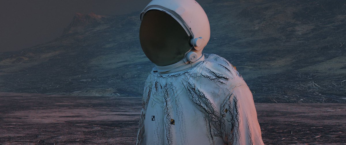 rondomingue's tweet image. The Derelict with Raoul Marks’ astronaut. #HRGiger #Giger #DisplacementMap #OctaneRender #Octane #C4D #Cinema4d #3dart #Alien #Aliens @hr_giger_museum #derelict @OTOY @maxon3d