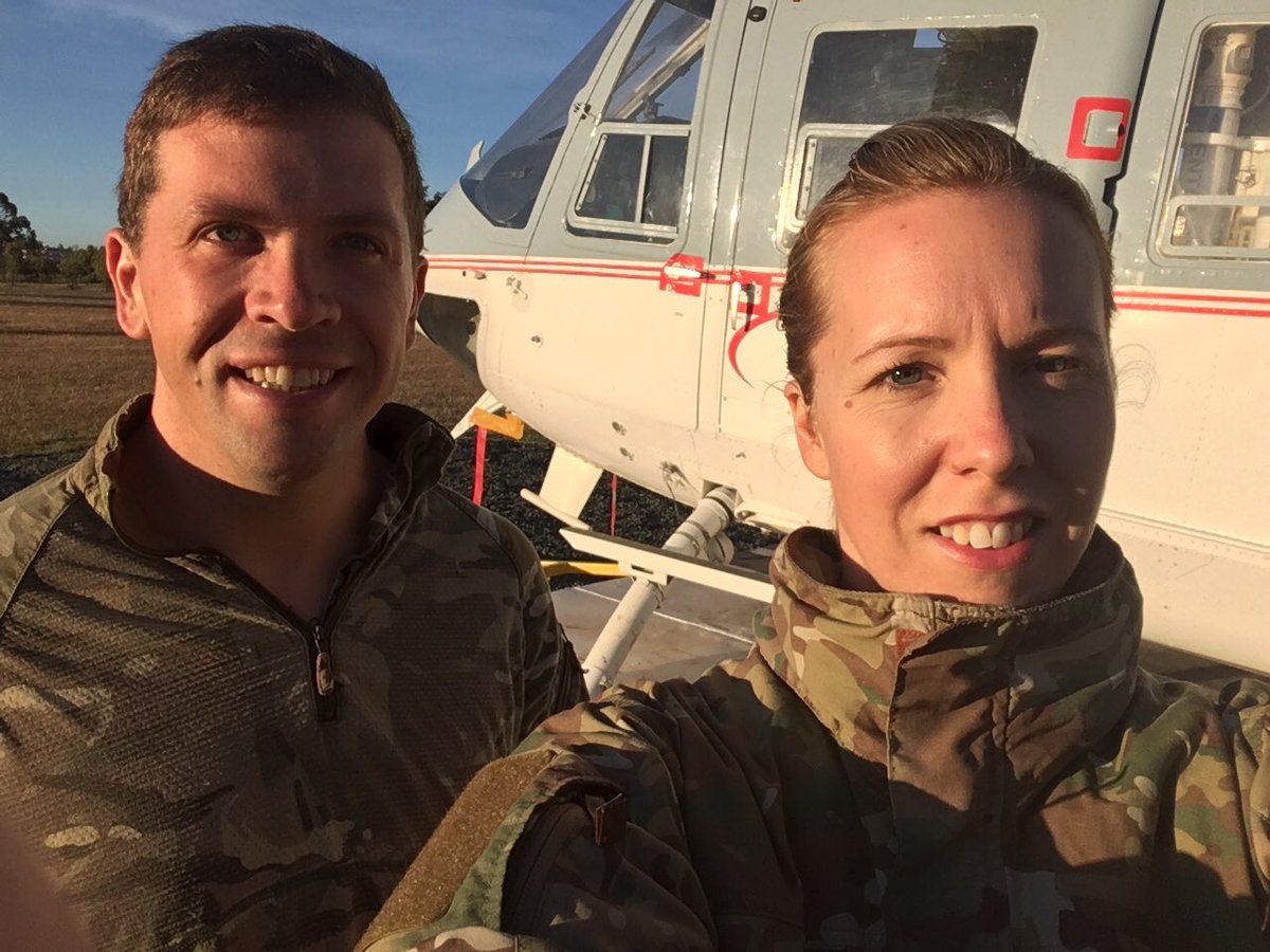 Handover day! #mert #wholeforce @SASCraigYoung @1Liz11 @pm_raf_ns @612Sqn