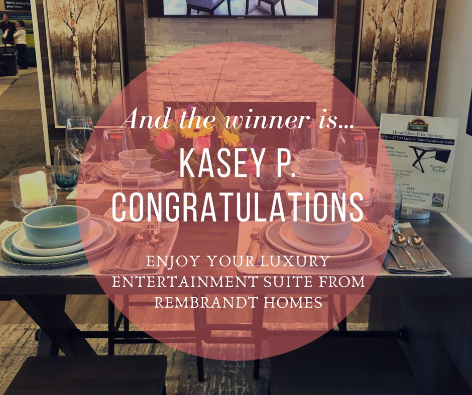 Love this prize. Casual dining space set up for a great time, is back from the <a href="/londonhomeshow/">Lifestyle Home Show</a> and ready to go to the winner...