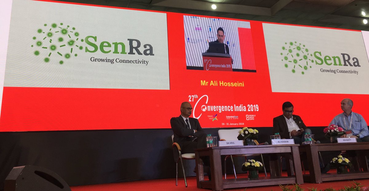 _touio_india's tweet photo. We are having an amazing time here at the @IotIndiaExpo with our CEO @_Ali_Hosseini_ as the keynote #speaker for #IoT empowering #SmartCities #infrastructure! @senraco @LoRaAlliance #LoRa #LoRaWAN #India #technology #digitalnews @SmartCities_HUA @makeinindia https://t.co/hAVeXyvW6C