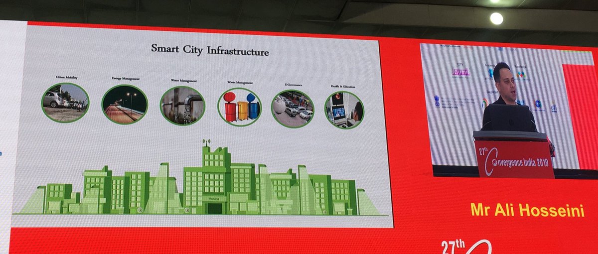 _touio_india's tweet photo. We are having an amazing time here at the @IotIndiaExpo with our CEO @_Ali_Hosseini_ as the keynote #speaker for #IoT empowering #SmartCities #infrastructure! @senraco @LoRaAlliance #LoRa #LoRaWAN #India #technology #digitalnews @SmartCities_HUA @makeinindia https://t.co/hAVeXyvW6C