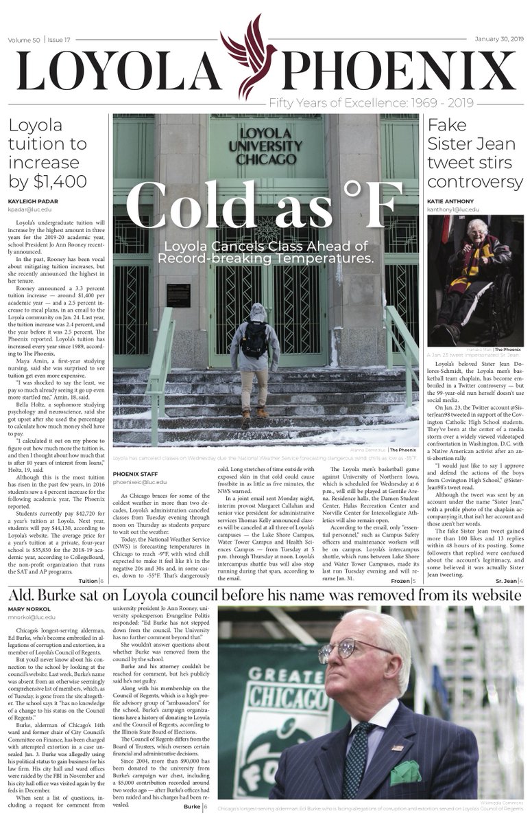 On your day off from school, curl up with this week's issue of The Phoenix!