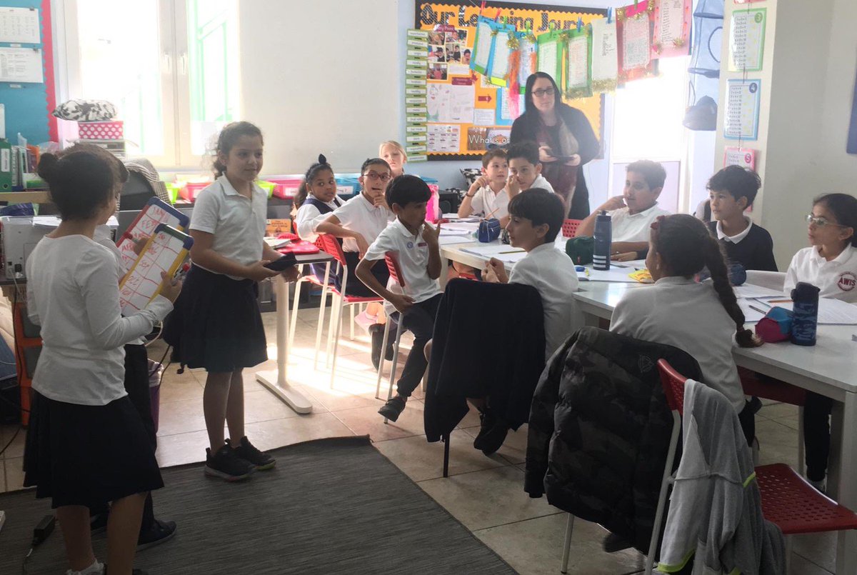 AWISDoha's tweet photo. Y3 AK gathering data from students around school. I wonder how they will present their findings..... #AWISLearningCommunity #activemaths #datahandling https://t.co/Dwncfe6FEX