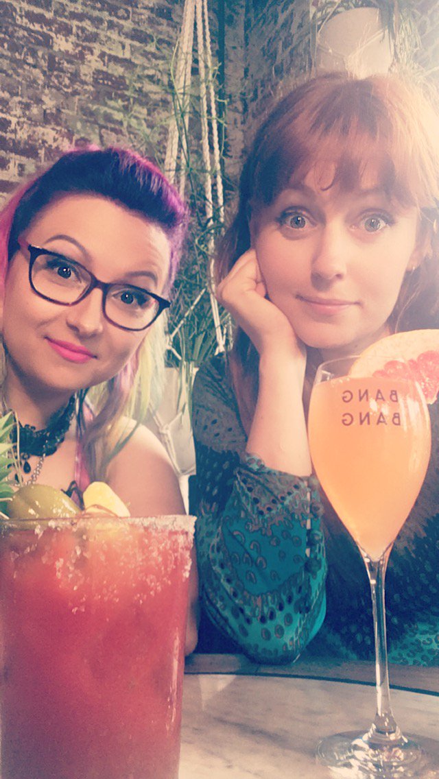 C31Melbourne's tweet photo. Another fun day filming around town with @SarahJonesVent and her mate Suedy for our Best Five Boozy Brunches. Coming soon! #BestFiveInFive #C31Melbourne https://t.co/gdLxjAtpc6