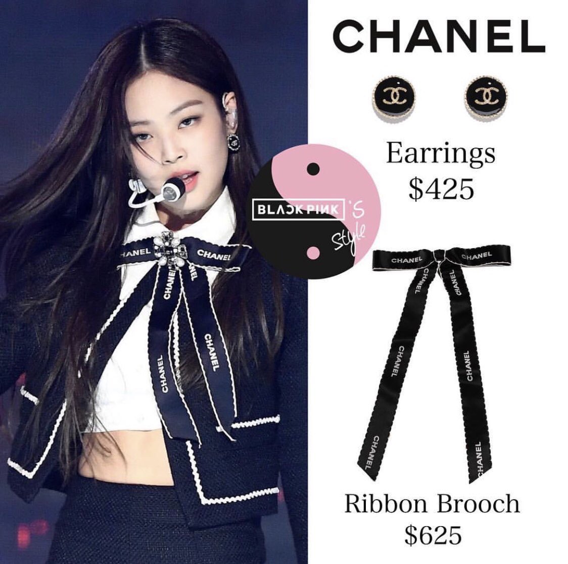 chanel bow brooch