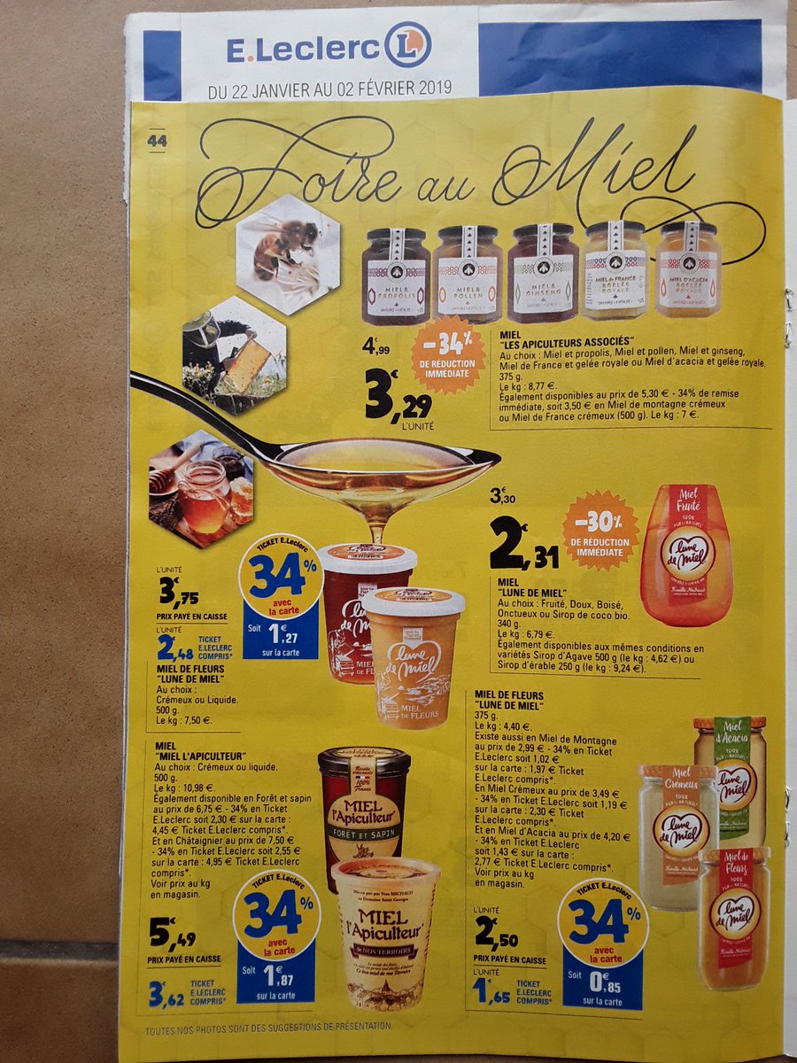 pas besoin de vidéo.
pas besoin de long discours.
"miel de France crémeux 7€/kg" SÉRIEUX ?? 
on retire la tva, le transport, le distributeur, le conditionneur, il reste quoi ?
LE PRODUCTEUR QUI FERME SES PORTES !!! 
parcequ'on lui propose un prix chinois !!
RT POUR PROTESTER !🤬