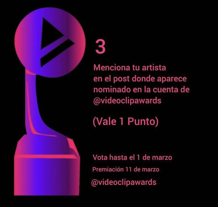 <a href="/videoclipawards/">VideoclipAwards™</a> 
¡Todos a votar! <a href="/VictorManuelle/">Víctor Manuelle</a> #VictorManuelle 😍 Mejor Video Pop Rock #VideoclipAwards2019 #AngelEnLaTierra 📲👨🏽‍💻 #Vota