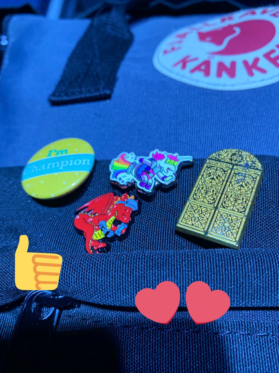bestofallhans's tweet photo. Such #swag! #serverlessCWL https://t.co/s5d1ewyBlk