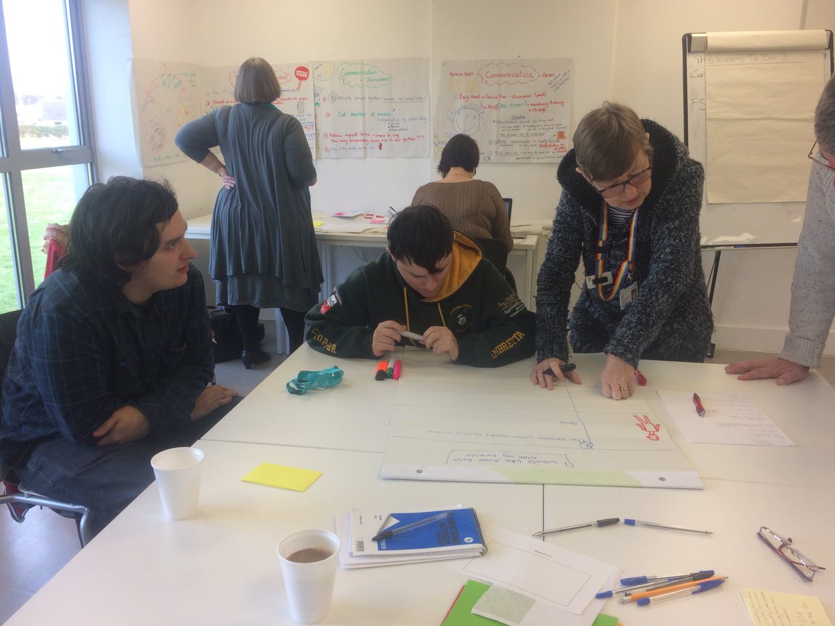 HIOW_ICS's tweet photo. George and Silas are directing discussion around βI would like help with my health.β #hantslearningdisabilities https://t.co/6Boxy7MVrE