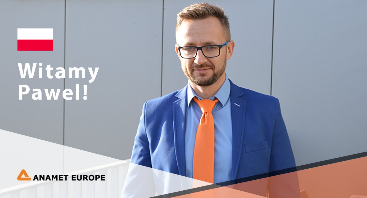 We want to welcome the newest member of our Anamet Europe team: Pawel Peplak. With his experience in industry and automation he is the perfect fit for the position as Area Sales Manager in Poland. #AnametEurope #IndustryAutomation