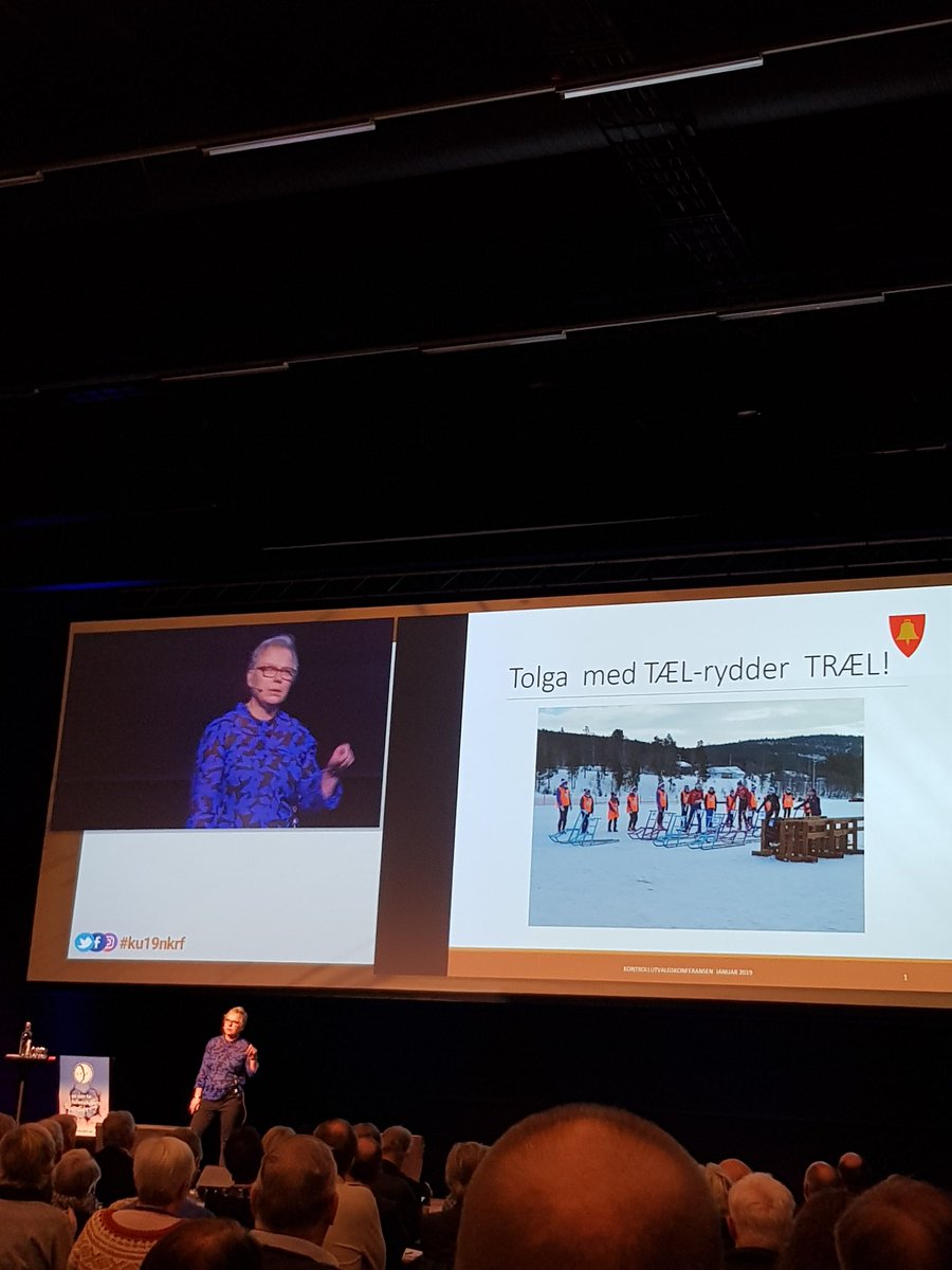 FKT_no's tweet photo. Marit Gilleberg leder av #kontrollutvalg i Tolga og styremedlem  i @FKT_no Forum for Kontroll og Tilsyn,  har ryddet træl. #ku19nkrf https://t.co/lgjPRY0e0q