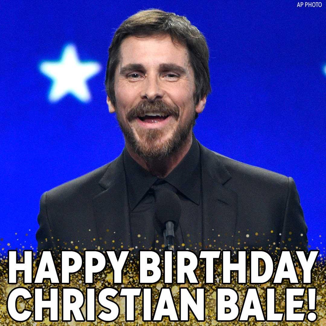 Happy Birthday, Christian Bale! The Oscar winner and current nominee for \"Vice\" turns 45 today. 