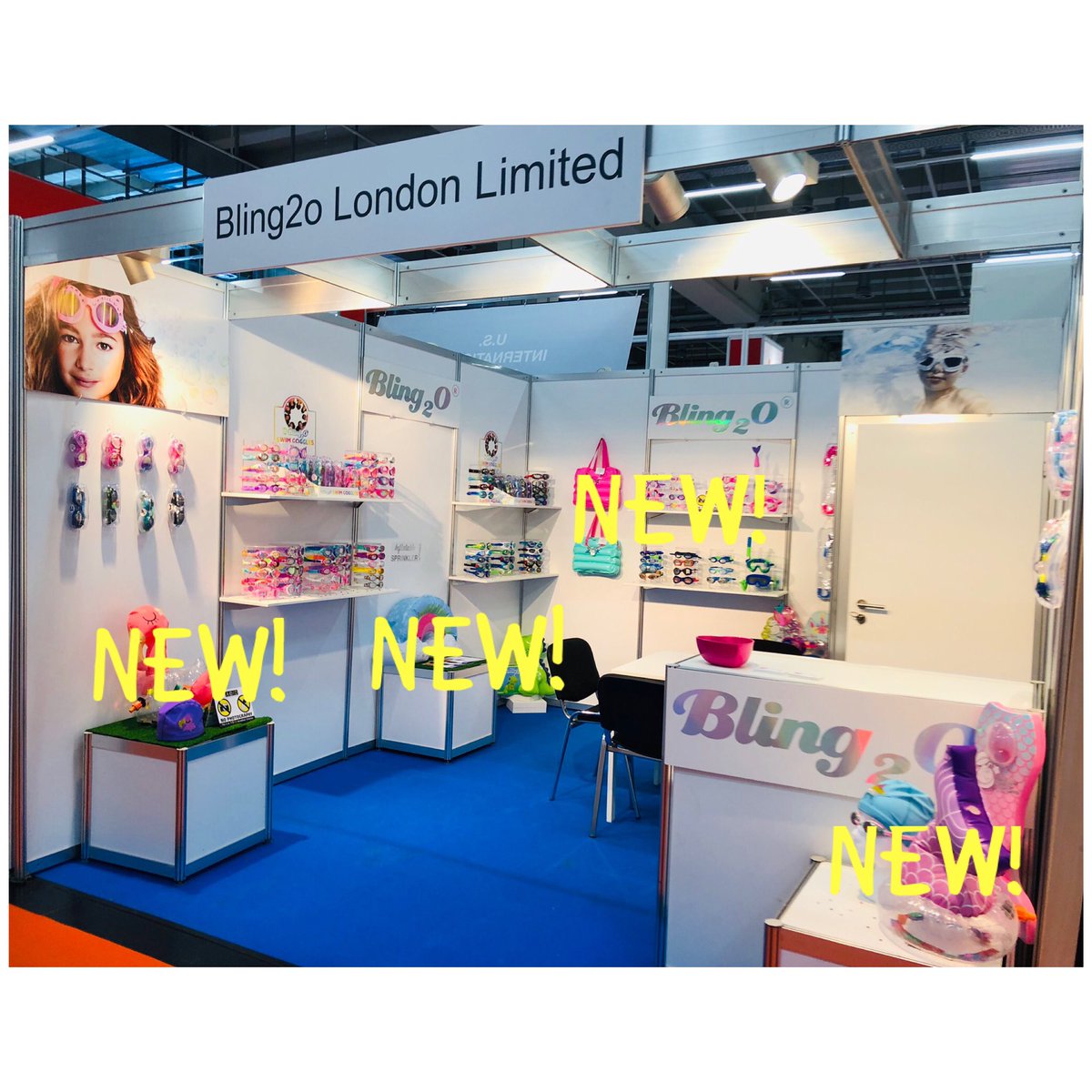 Hello 👋 @bling2o_uk have a stand at <a href="/spielwarenmesse/">Spielwarenmesse</a> Nuremberg! Visit our Stand in Hall 12: D07 and see our wonderful new lines and products! #swimming #goggles #bling2o #nuremberg #spielwarenmesse #exhibition #retailers #distributers