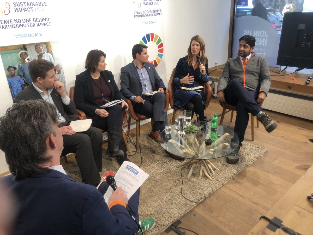 How to leverage the power of #BigData and new #technologies to solve the world’s greatest problems?
We discussed about it last week in #Davos at the #Sustainable #Impact #Hub. 

See the full conversation at lnkd.in/dc3-QU5

#SDG #Davos19 #WEF19