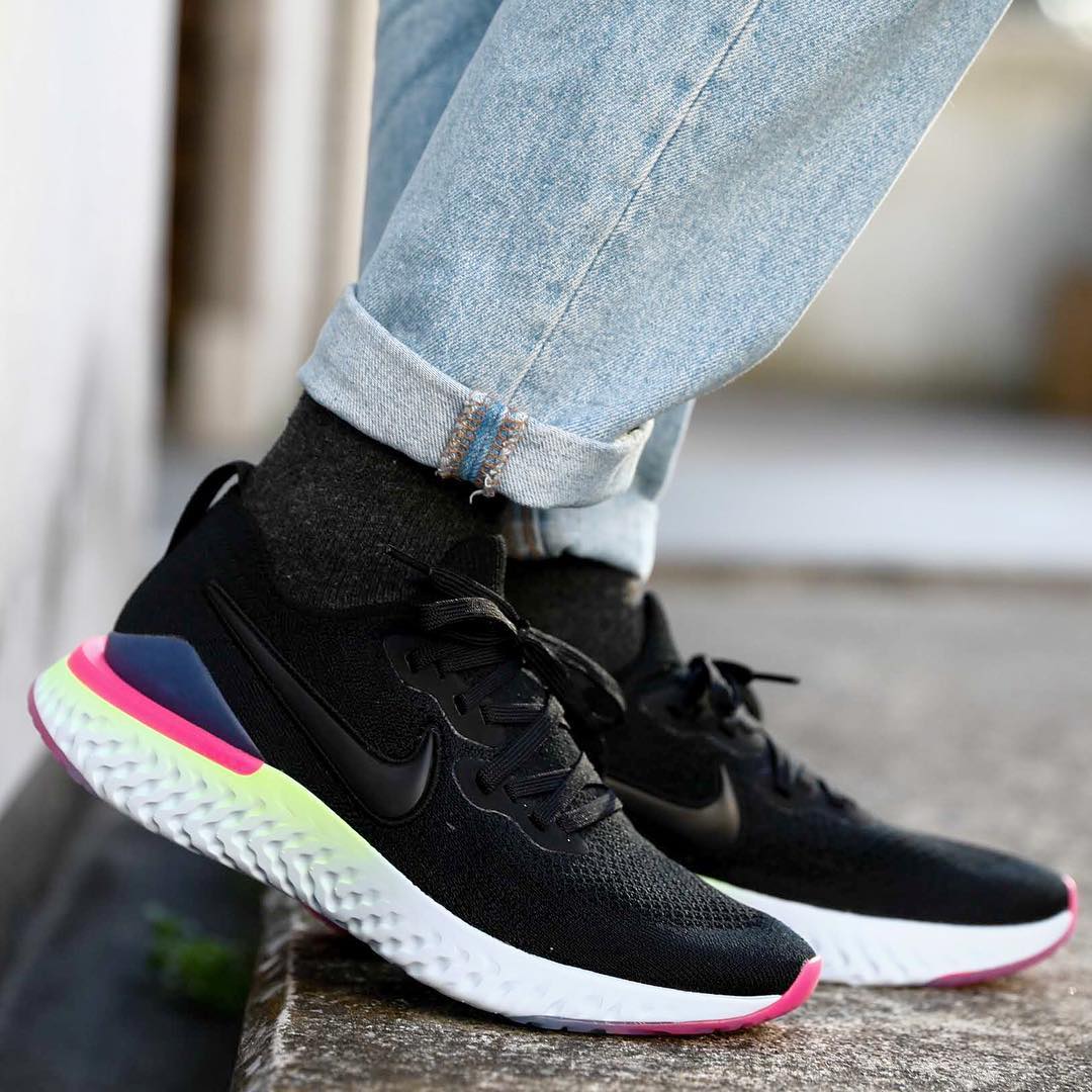 FastSoleUK ar Twitter: Epic React Flyknit 2 Black Pink👌👌 Dropping Tomorrow!!!! https://t.co/BcnTY7IYBs #Nike #Epic #React #sneakernews #Sneakers #sneakerwars #fashion #stylish #Release #Fastsole https://t.co/ZlTAOYwSTa" / Twitter