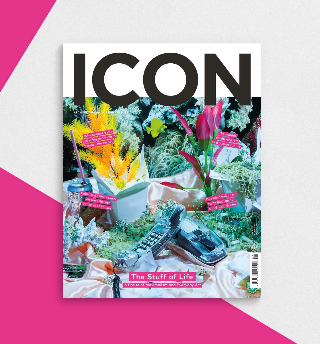 iconeye's tweet image. Icon 189 is out now! In this issue about maximalism and creativity, @KatyKelleher breaks free of soulless algorithms to explore everyday mess and @NellyBenHayoun talks doppelgängers and space orchestras. Plus: OMA's Ellen van Loon and poet @no1_emily iconeye.com/opinion/commen…