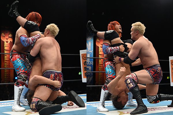 新日本プロレスリング株式会社 1 30仙台大会 第5試合 棚橋弘至の髪が真っ赤に さらにはツームストンから スタイルズクラッシュ オカダと棚橋の連携も 新日本プロレス スマホサイトで独占詳報中 T Co Vkpwzmq7ln Njpw Njnbg